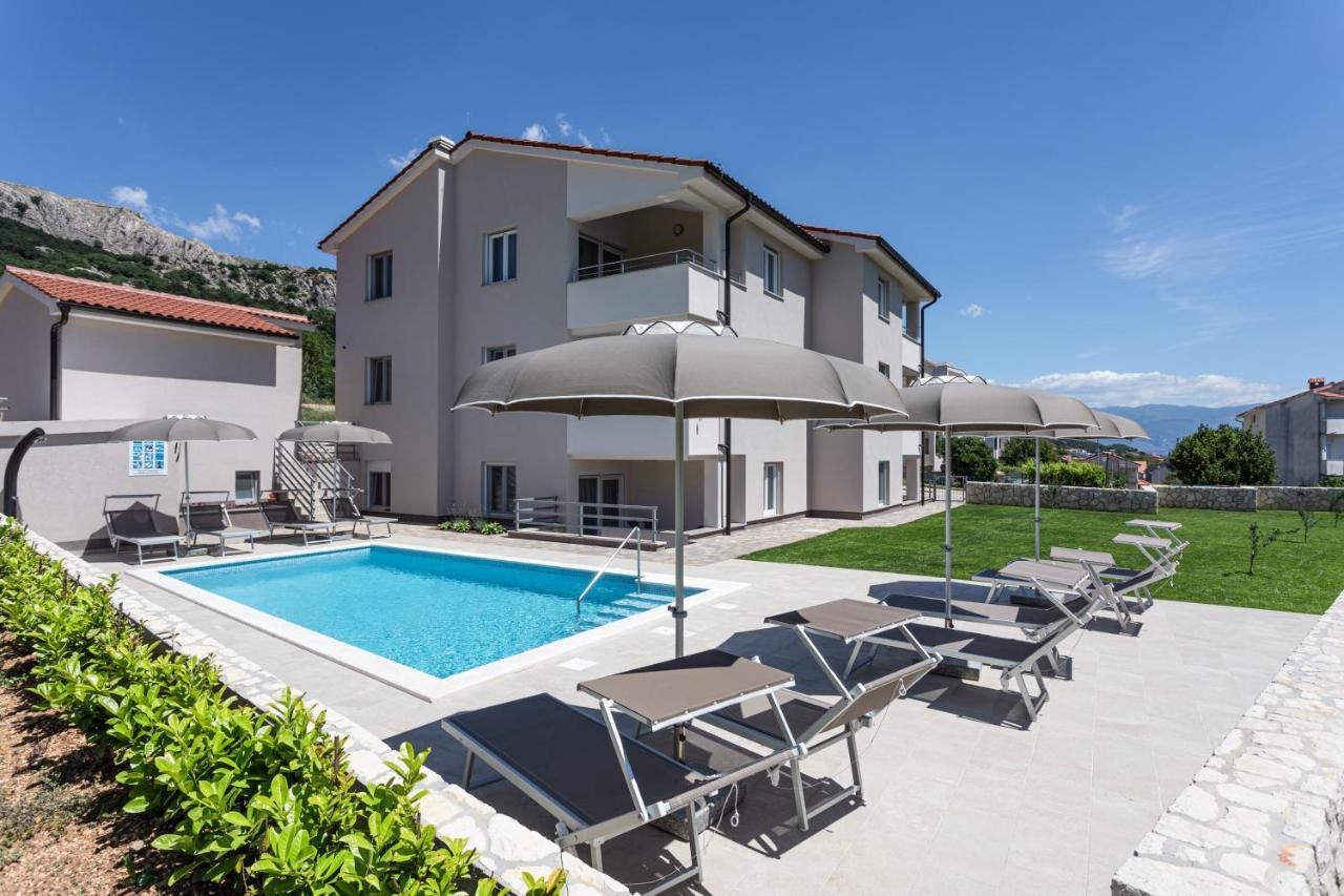 Apartments Mateo 2 Baška Eksteriør billede