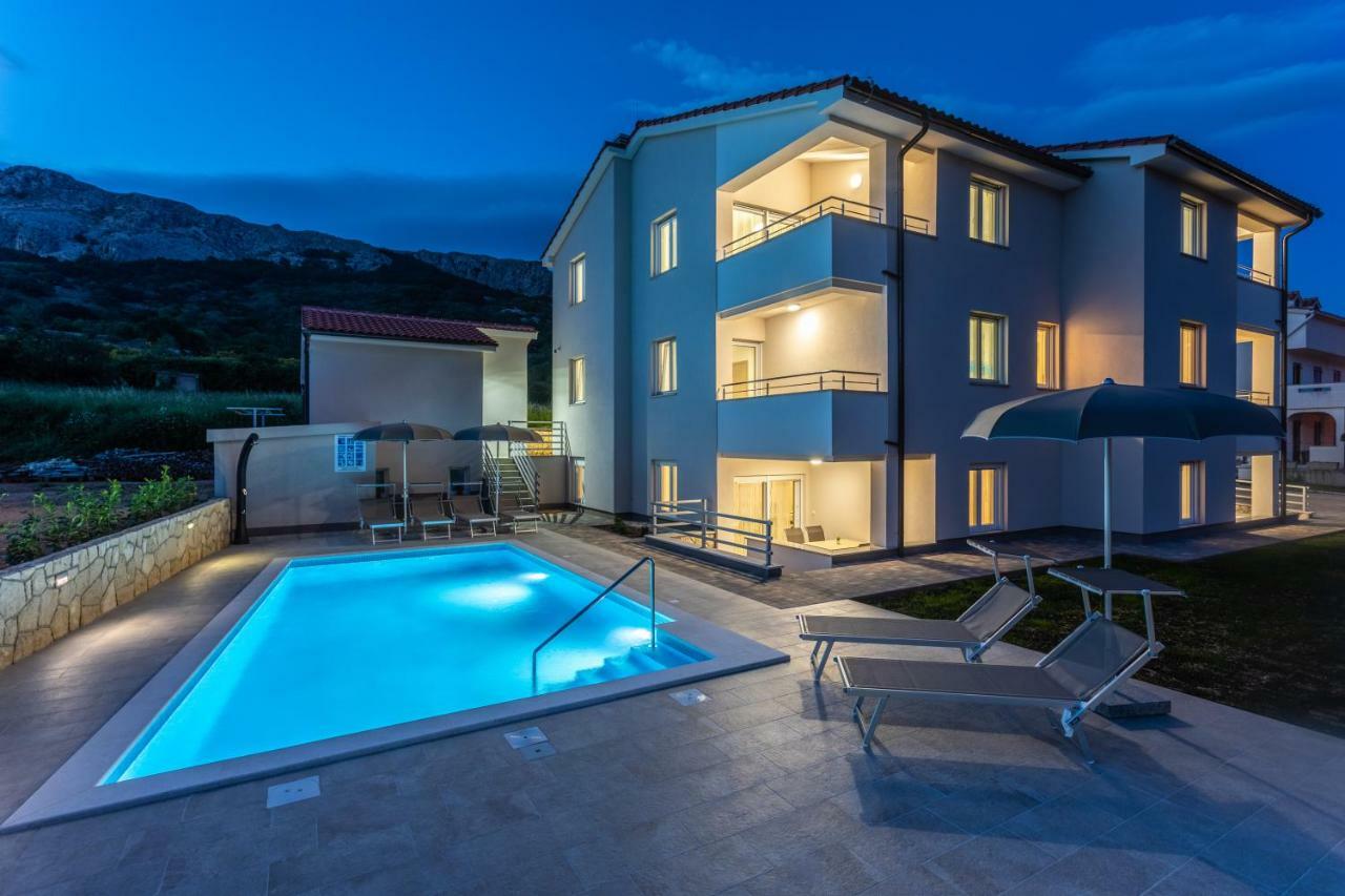 Apartments Mateo 2 Baška Eksteriør billede